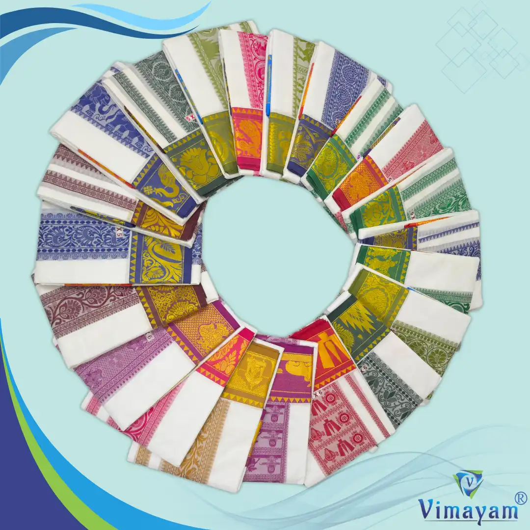WHITE DHOTIES – Vimayam Dhoties